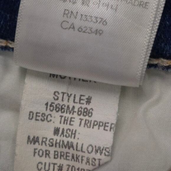 MOTHER The Tripper Jeans Marshmallows For Breakfast - Picture 13 of 14